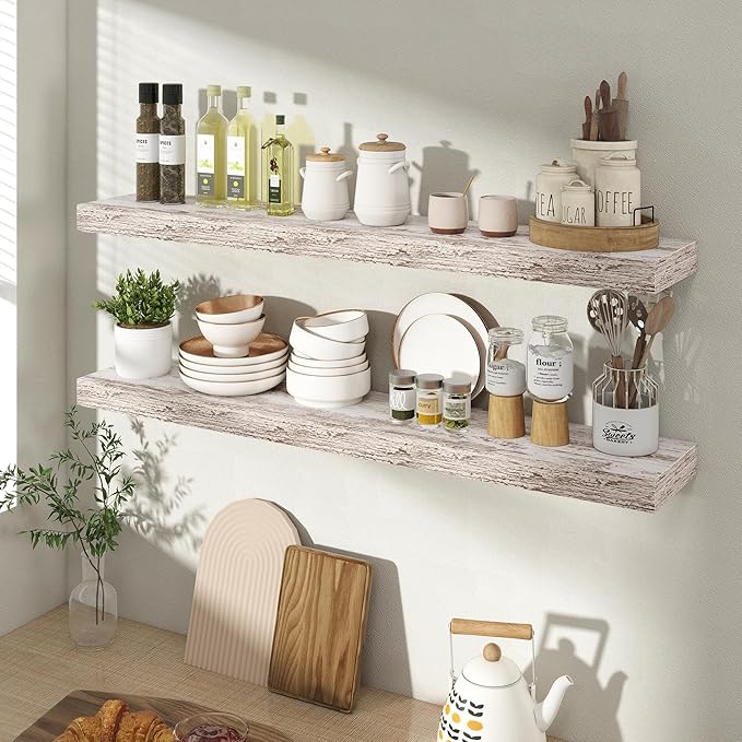 36 Inch Floating Shelves for Wall 2 Pack, 36