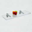 Clear Acrylic Shelves for Wall Storage, 6