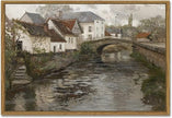 SHENIFY Large Vintage Town Framed Canvas Wall Art French Classic Wall Prints Modern Farmhouse Dining Rooms Hallways Living Rooms Bedroom Decor - 16
