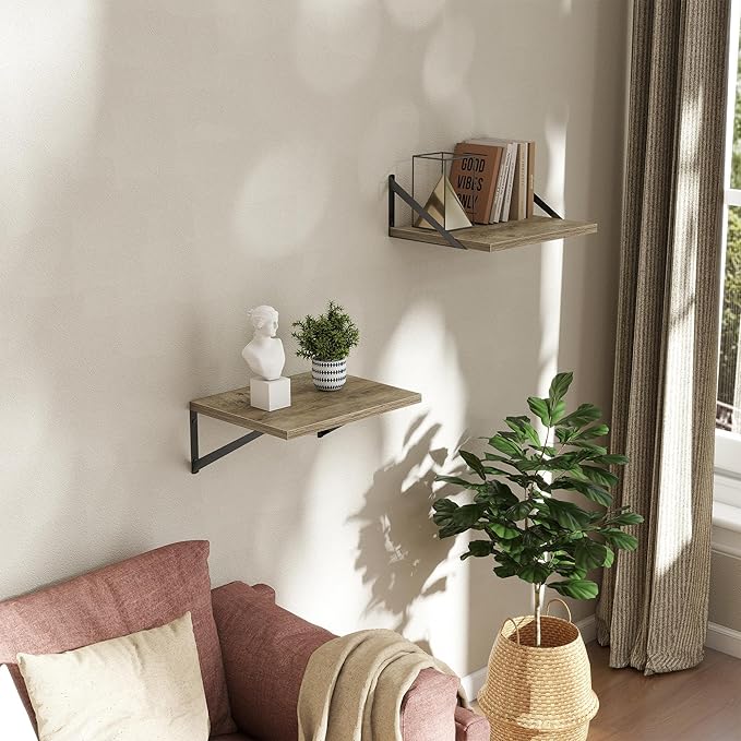 Deep Floating Shelves Wall Mounted, 16