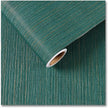 CRE8TIVE Teal Green Grasscloth Textured Wallpaper - Stick & Peel Faux Grasscloth Contact Paper for Walls - Self-Adhesive Linen Fabric Removable Wallpaper - 12