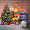 Cohoo Home Red Brick Wallpaper Peel and Stick Contact Paper 18inW 591inL Faux 3D Brick Contact Paper Self Adhesive Removable Wallpaper Backsplash Wrapping Fireplace Wall Sticky Waterproof Vinyl