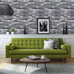 Timeet Brick Wallpaper Peel and Stick Wallpaper Vintage Brick Wallpaper 17.7”X 196.85” Faux Textured Wallpaper Stone Look Self Adhesive Removable Wall Paper Easy to Install