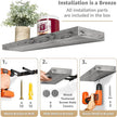Sorbus Floating Shelves for Wall - 24