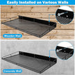 RedCall Heavy-Duty Wall Shelf, 2 Pack Garage Shelf, 23.5