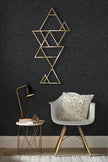 Safiyya Contact Paper Black Silk Wallpaper Textured Peel and Stick Wallpaper Removable Wall Paper Embossed Self Adhesive for Walls Vinyl Rolls 17.3 inch X 78.7 inch