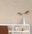 Guvana Grasscloth Peel and Stick Wallpaper Beige Textured Contact Paper Modern Removable Self Adhesive Wall Paper Thicken Fabric Faux Linen Wallpaper for Bathroom Living Room Cabinets 78.7inx15.7in