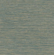 RoomMates Teal Dimensional Grasscloth Peel and Stick Wallpaper, RMK12684PLW