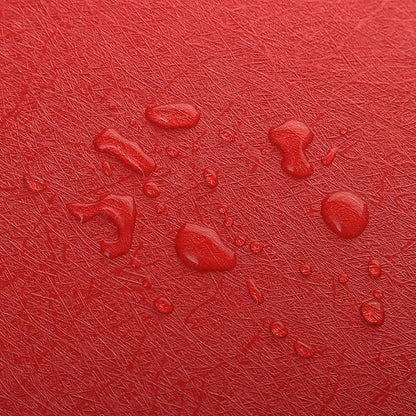 Safiyya Wallpaper Red Silk Peel and Stick Wallpaper Textured Red Contact Paper Removable Solid Color Decorative Self Adhesive Wall Paper Vinyl Rolls 118"x 17.3"