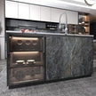 Gray Gold Marble Contact Paper Peel and Stick Countertops Kitchen Vinyl Wrap Wallpaper 591