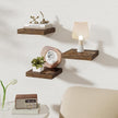 Fun Memories Square Floating Shelves for Wall, 9.3