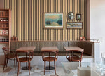 Wallpaper Peel and Stick Wood Grating Stripe Self-Adhesive Wallpaper Faux Wood Contact Paper Wood Slats Self Adhesive Wall Paper PVC Vinyl Film Removable Waterproof 17.3