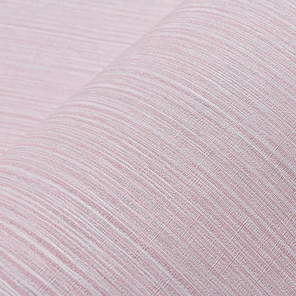 Haimin Grasscloth Wallpaper Textured 24in X 393in Fabric Contact Paper Pink Wall Paper Textured Linen Peel and Stick Self-Adhesive Thick Vinyl Embossed Film Wallpaper (Pink)