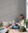 Guvana Grasscloth Peel and Stick Wallpaper Grey Textured Contact Paper Modern Removable Self Adhesive Wall Paper Thicken Fabric Faux Linen Wallpaper for Bathroom Living Room Cabinets 78.7inx15.7in