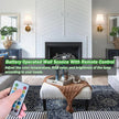 Wireless Sconces Set of 2,Battery Wall Sconce Including 10000mAh Large Capacity Dimmable Magnetic Battery Operated Light Bulbs, Easy to Installed in Any Area Without Hiring Electrician