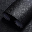 Safiyya Contact Paper Black Silk Wallpaper Textured Peel and Stick Wallpaper Removable Wall Paper Embossed Self Adhesive for Walls Vinyl Rolls 17.3 inch X 78.7 inch