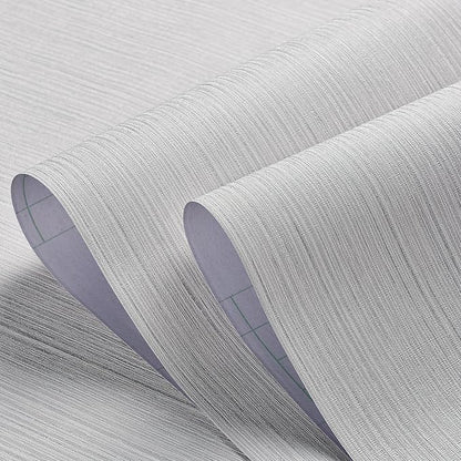Haimin Grasscloth Wallpaper Textured 24in X 393in Fabric Contact Paper Wall Paper Textured Linen Peel and Stick Self-Adhesive Thick Vinyl Embossed Film Wallpaper (Beige Grey)
