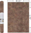TOTIO Retro Brick Red Concrete Wallpaper Peel and Stick Brown Granite Contact Paper Industrial Style Wall Paper 16x78inch Bubble-Free Design Matte Thickened Waterproof Self-Adhesive Vinyl Wall Sticker