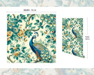 FLFK Green Peacock Wallpaper,Peel and Stick Wall Mural for Living Room, Bedroom, Kitchen, Office, Apartment Decor 16
