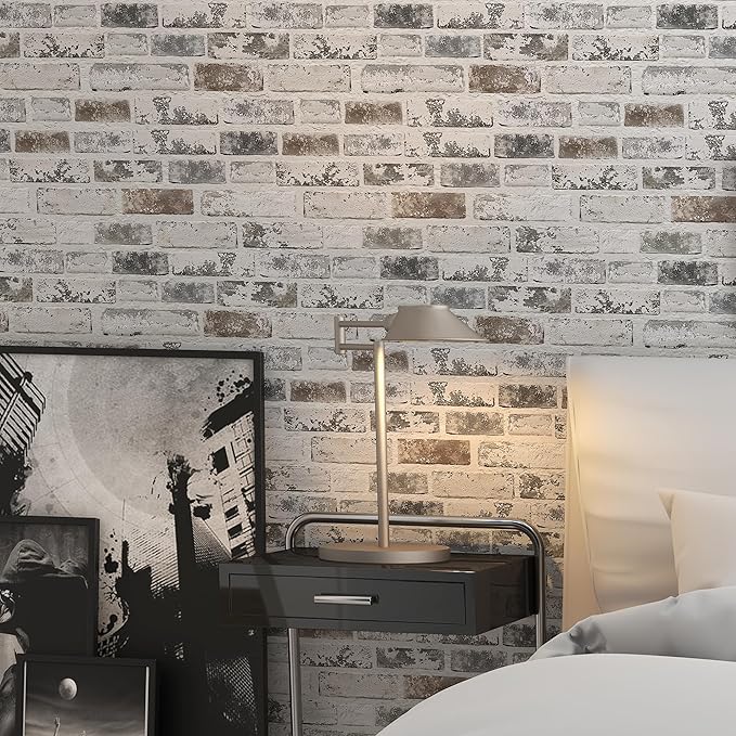 Brick Wallpaper Peel and Stick Wallpaper 17.3