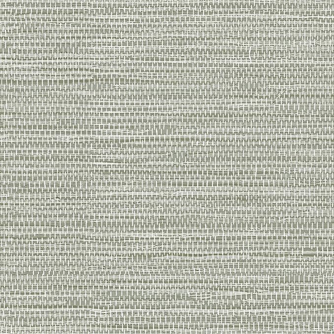 JiffDiff Grasscloth Wallpaper Peel and Stick Cream Grassweave Stick on Wallpaper Textured Self Adhesive Wall Paper Contact Paper 1181" x 17.3"