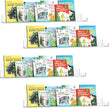 HBlife 36 Inches Invisible Wall Floating Bookshelf for Kids and Nursery, 16 Inch Stud Spacing Clear Acrylic Shelves for Figures, 4 Pack (5MM Thick)
