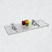 Clear Acrylic Shelves for Wall Storage, 6