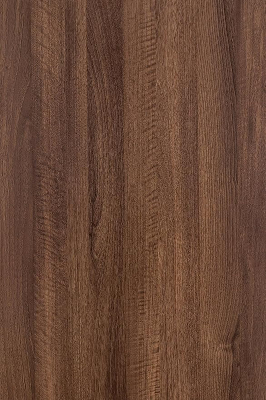 Walnut Wood Contact Paper 16x591 inch Dark Brown Wood Grain Wallpaper Peel and Stick Matte Thicken Wooden Look Vinyl Wallpaper Removable Self-Adhesive Paper for Furniture Decor DIY Wall Covers