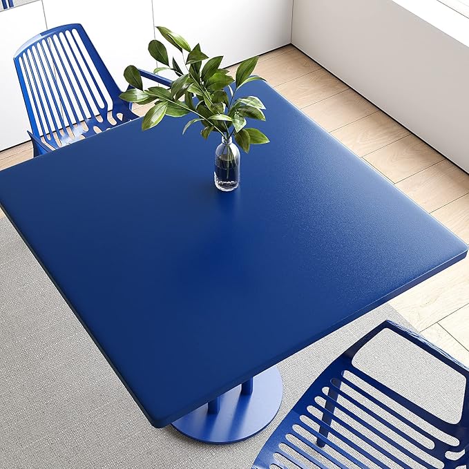 VEELIKE Thick Royal Blue Contact Paper Peel and Stick for Cabinets Desk Doors 24''x354'' Matte Blue Wallpaper for Bedroom Bathroom Boys Room Renter Friendly Self Adhesive Blue Vinyl Wrap for Kitchen