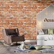 Faux Brick Peel and Stick Wallpaper 17.7