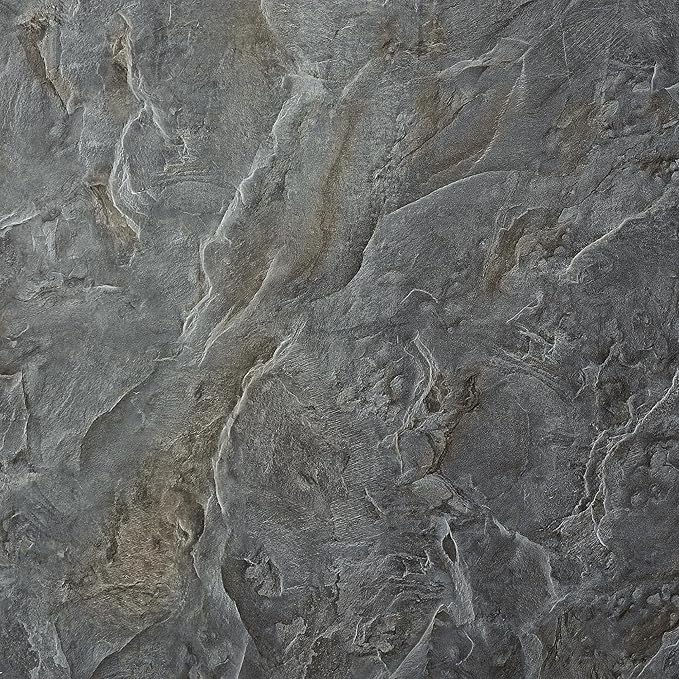 Gray Stone Marble Contact Paper Granite Textured peel and stick Countertops kitchen Wallpaper 16"x591" Vinyl Wrap furniture Cabinet Sticker wall paper for Renter Friendly Bedroom Wall Indoor Upcycling