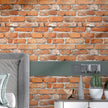 Faux Brick Peel and Stick Wallpaper 17.7