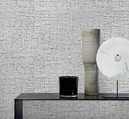 Gray Grasscloth Peel and Stick Wallpaper Textured Contact Paper 15.7inch x 196.8inch Faux Linen Vintage Grasscloth Contact Paper Self Adhesive Removable Wallpaper Vinyl