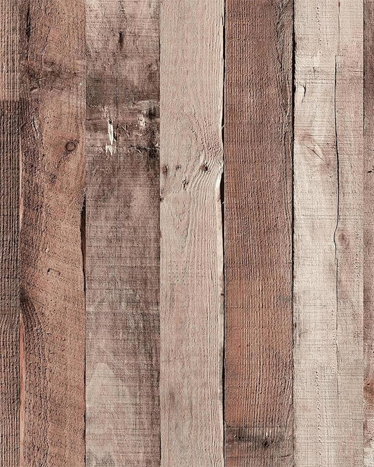 Yun-aeon Natural Wood-Cinnamon Wood Contact Paper Peel and Stick Wallpaper 17.3"x 400"Self Adhesive Removable Vintage Faux Wood Wall Paper Plank Shelf Home Decoration Kitchen Counter Cover Use