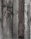 Yun-aeon Natural Wood-Dark Grey Wood Contact Paper Peel and Stick Wallpaper 34.6